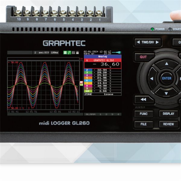 圖技GRAPHTEC數(shù)據(jù)記錄儀GLT400