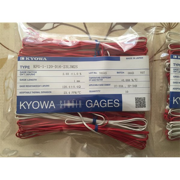 日本KYOWA共和配件耗材應變片KFGS-5-60-C1-16 L30C2R