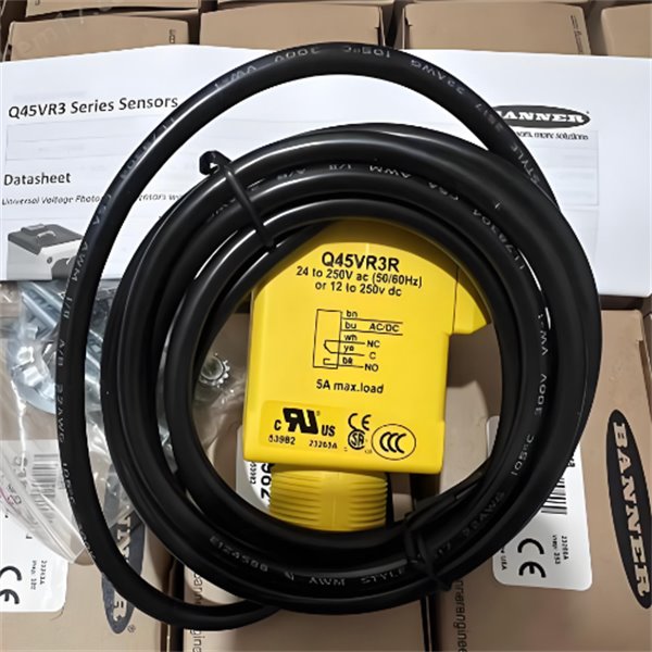 BANNER邦納Q20系列工業級光電傳感器Q20NR W/17